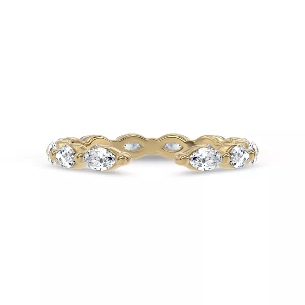 Ouvre Marquise Diamond Open Eternity Band