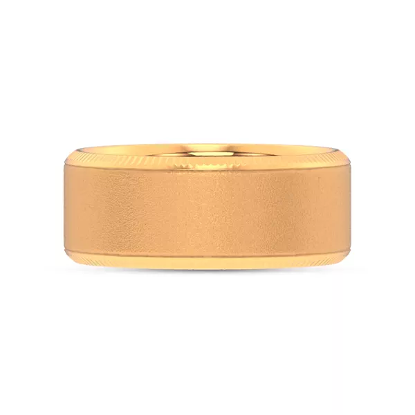 Mixed Textured Coin Edge Band (9mm)