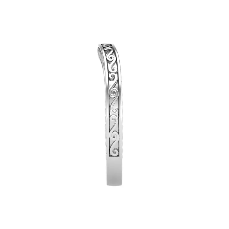 14K White Gold Emma Band