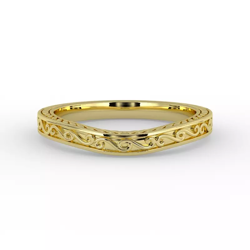 14K Yellow Gold Emma Band