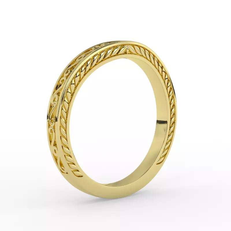 14K Yellow Gold Emma Band