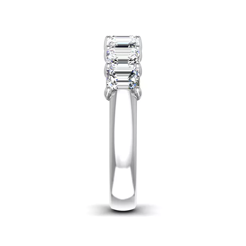 Platinum Mae 7 Stone Diamond Band