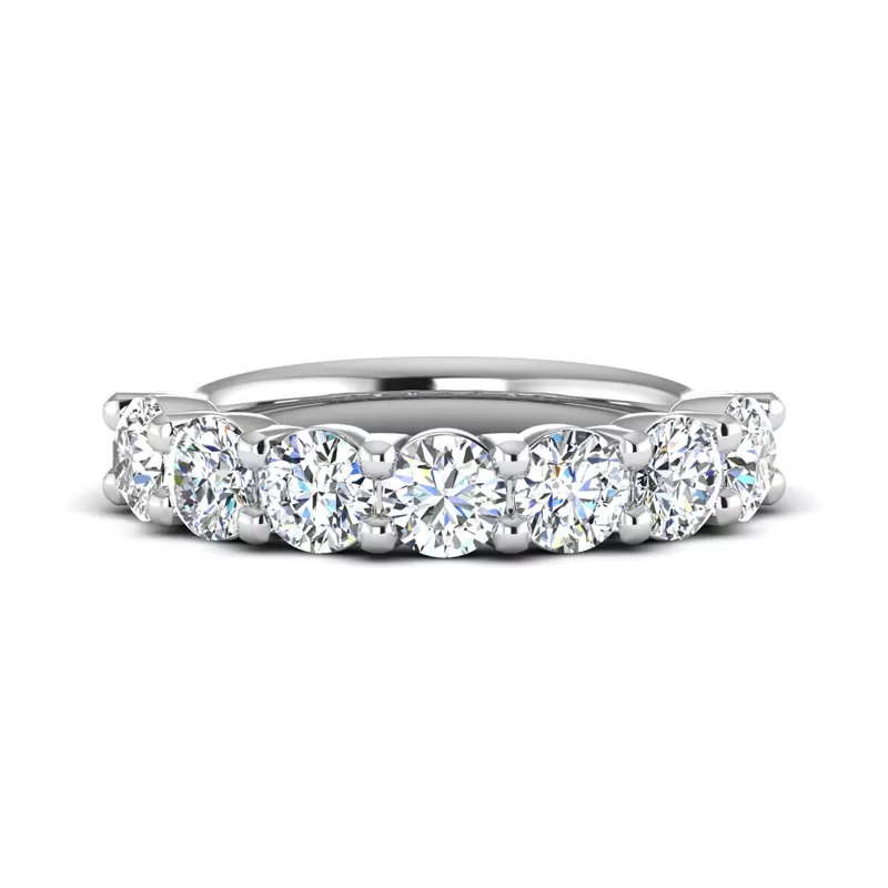 Mylah 7 Stone Lab Diamond Band