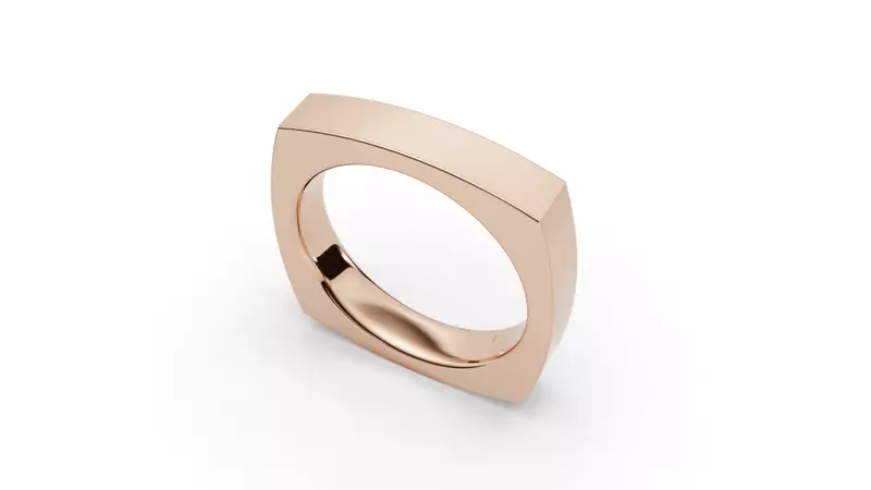 14K Rose Gold Flat Euro Comfort Fit (4Mm)