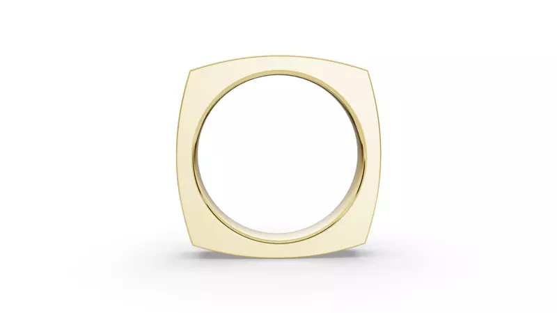 14K Yellow Gold Flat Euro Comfort Fit (4mm)