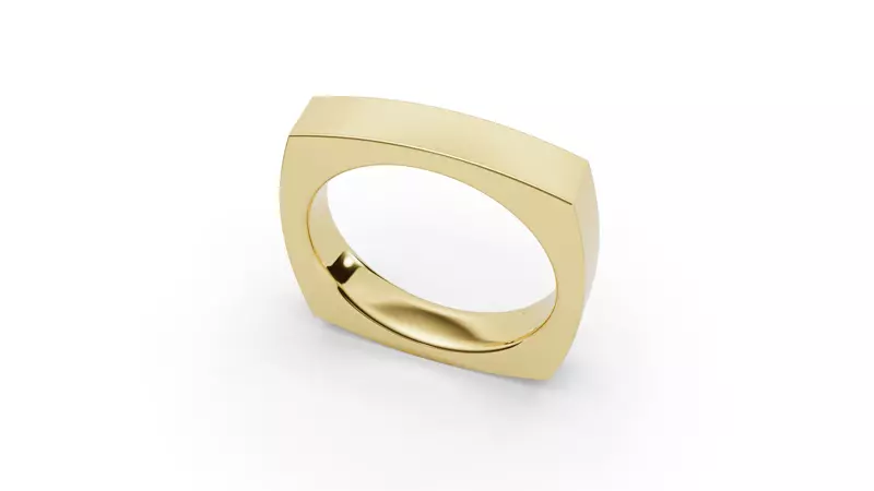 14K Yellow Gold Flat Euro Comfort Fit (4mm)
