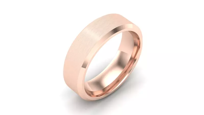 Beveled Edge Band (6mm)