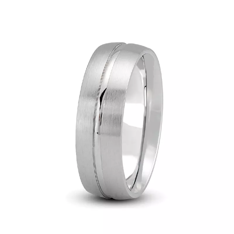 Platinum Low Dome With Recessed Groove (5Mm)