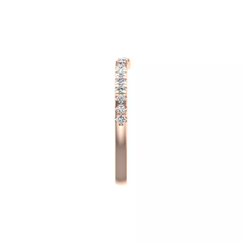 14K Rose Gold Melanie Pave Band