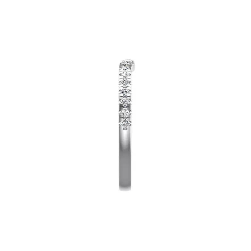 18K White Gold Melanie Pave Band