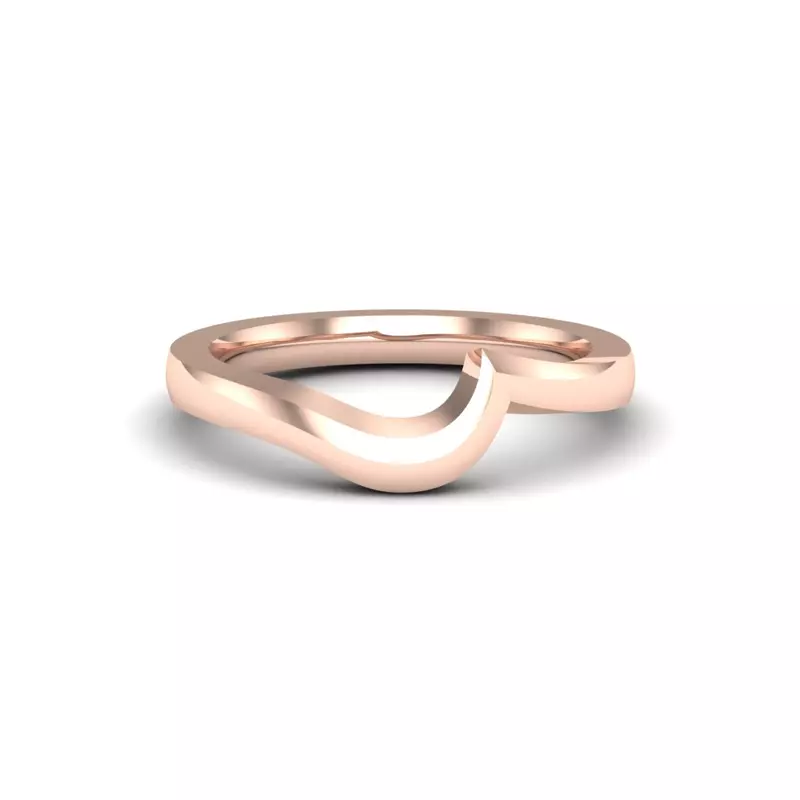 14K Rose Gold Amelia Band