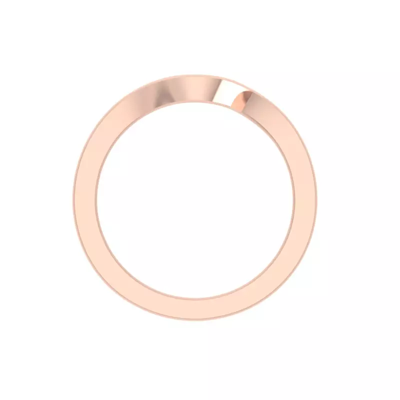 14K Rose Gold Amelia Band