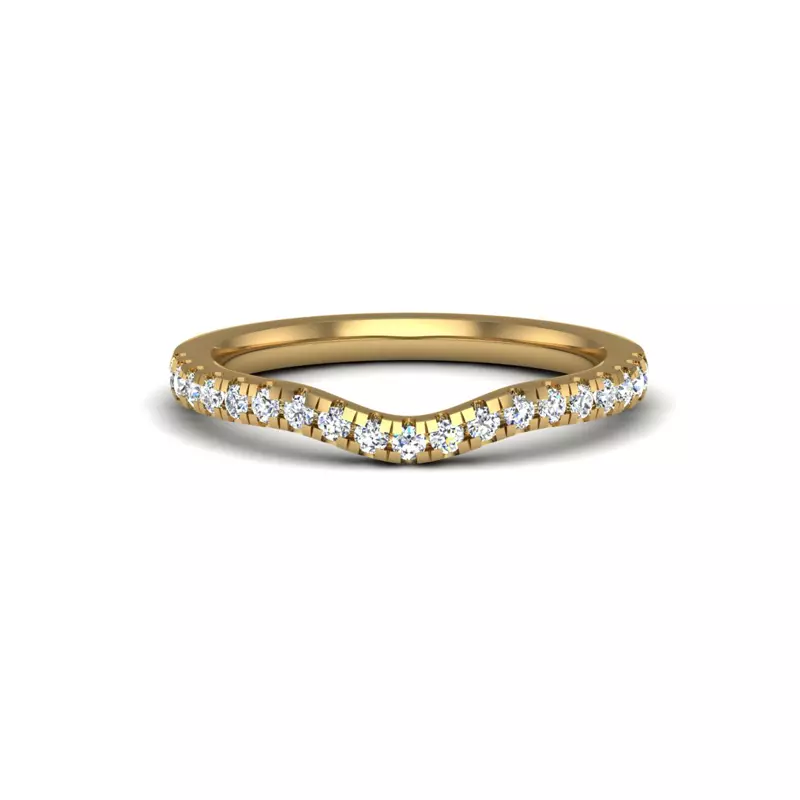 Rose Pave Band