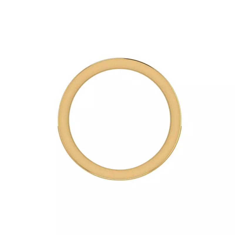 14K Yellow Gold Eliza Pave Band