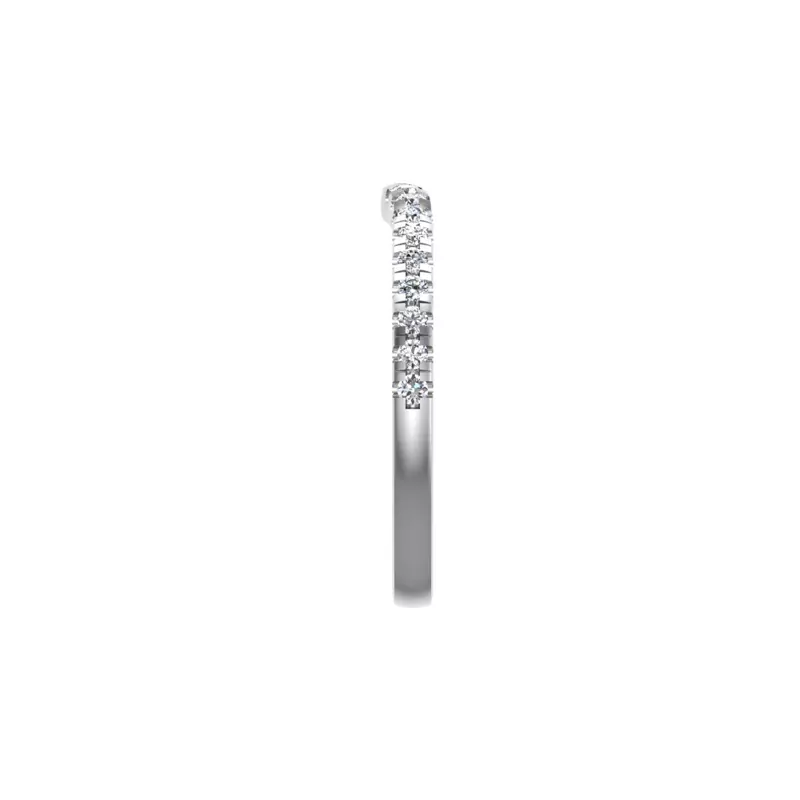 14K White Gold Adalynn Pave Band