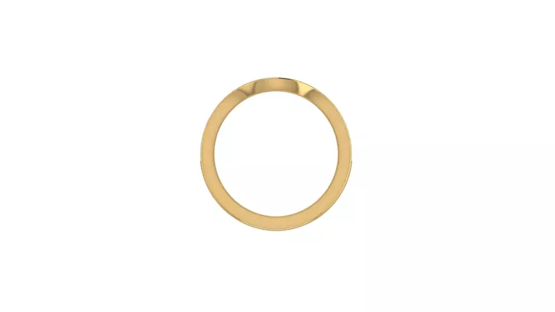 14K Yellow Gold Lyla Pave Band