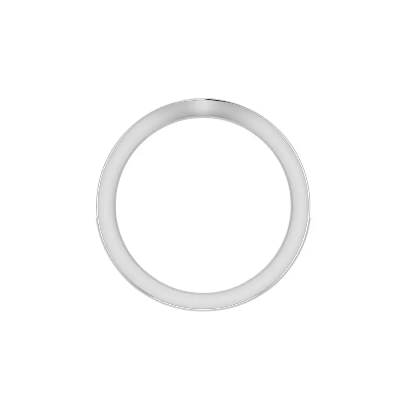 14K White Gold Alina Pave Band
