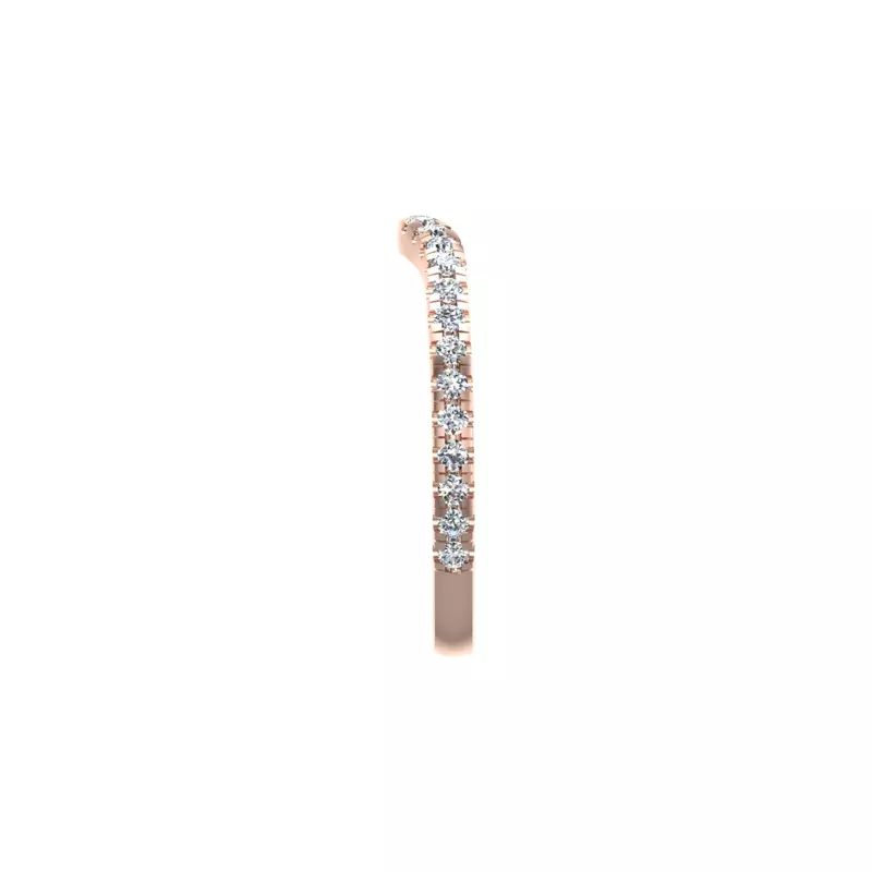 14K Rose Gold Maeve Pave Band