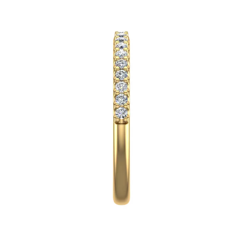 14K Yellow Gold Catalina Pave Band