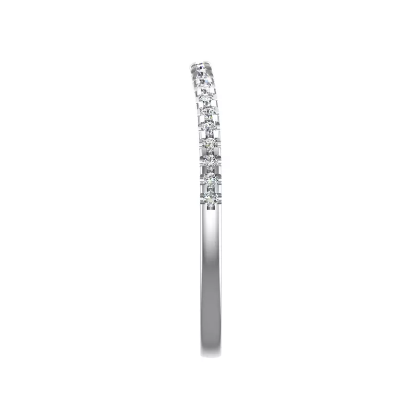 Platinum Linnea  Pave Band