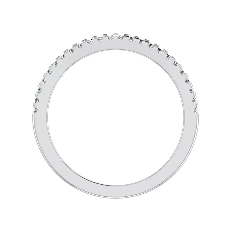 Platinum Linnea  Pave Band