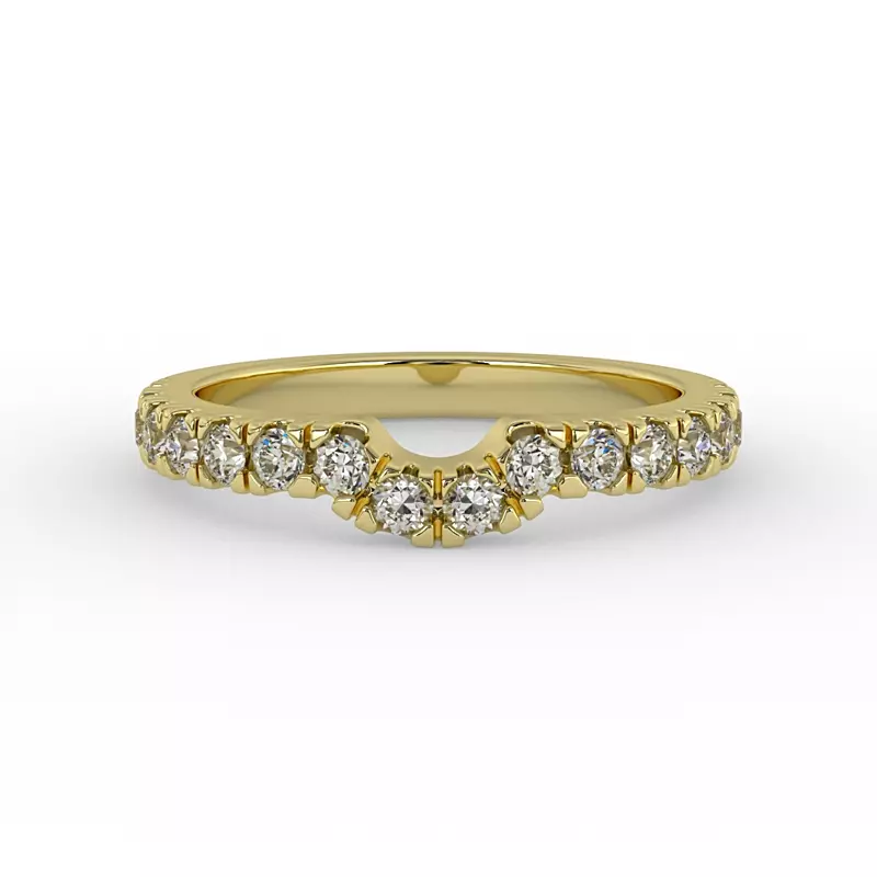 14K Yellow Gold Juliette Diamond Band