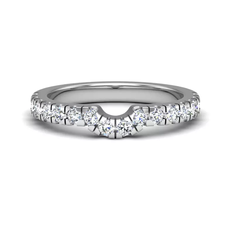 Platinum Juliette Diamond Band