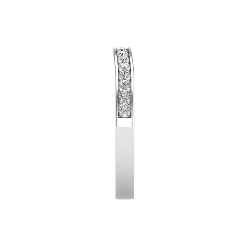 Platinum Amira Pave Band