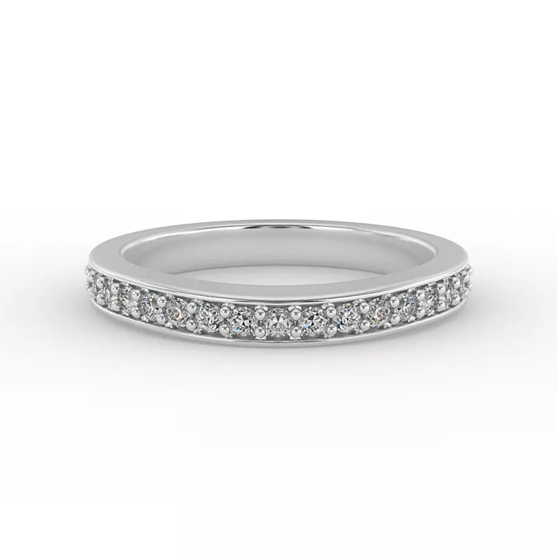 Platinum Amira Pave Band