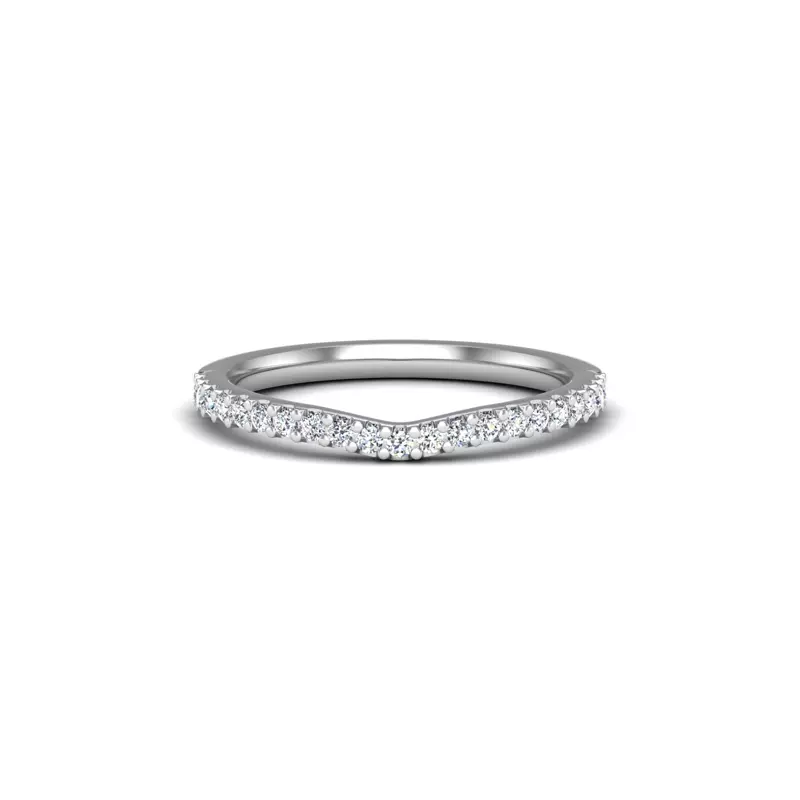 14K White Gold Wynter Pave Band