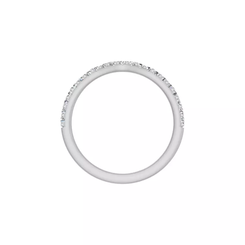 14K White Gold Wynter Pave Band