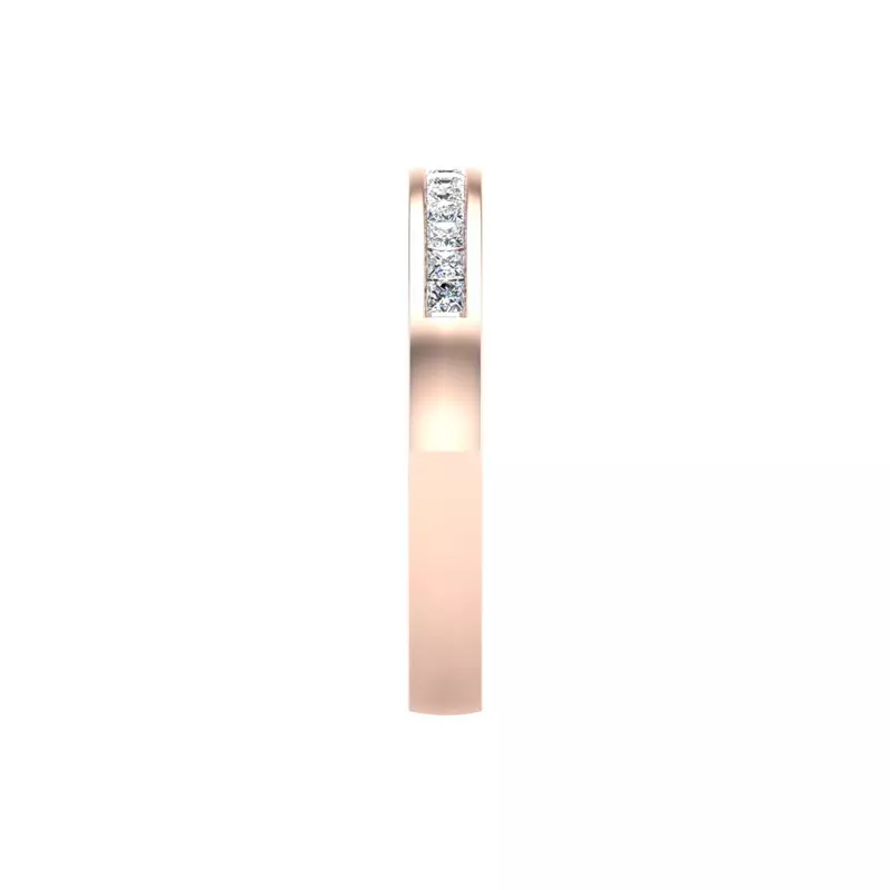 14K Rose Gold Gracie Pave Band