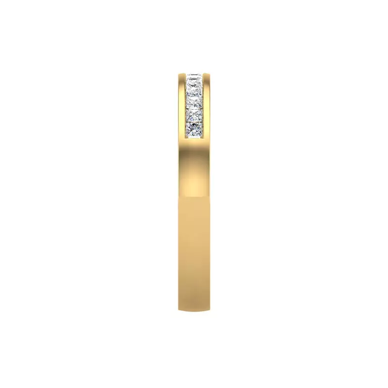 14K Yellow Gold Gracie Pave Band