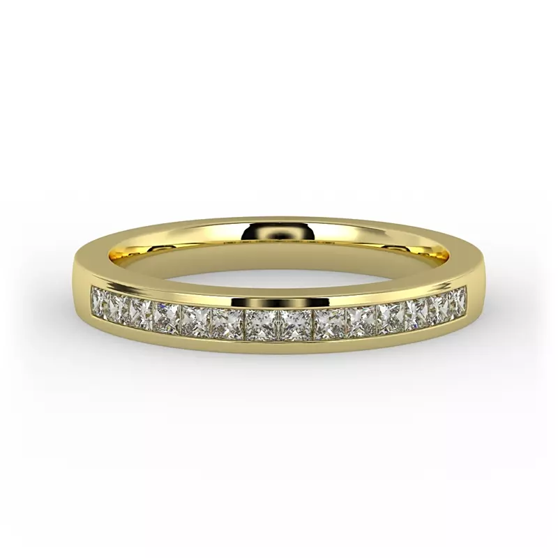 14K Yellow Gold Gracie Pave Band