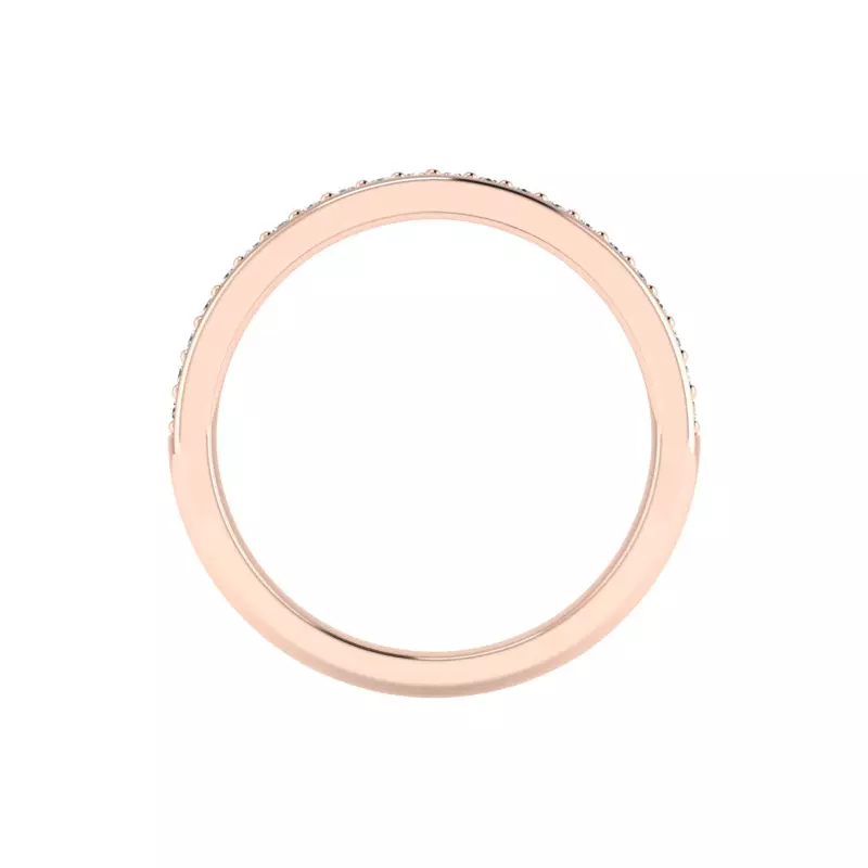 14K Rose Gold Amy Pave Band