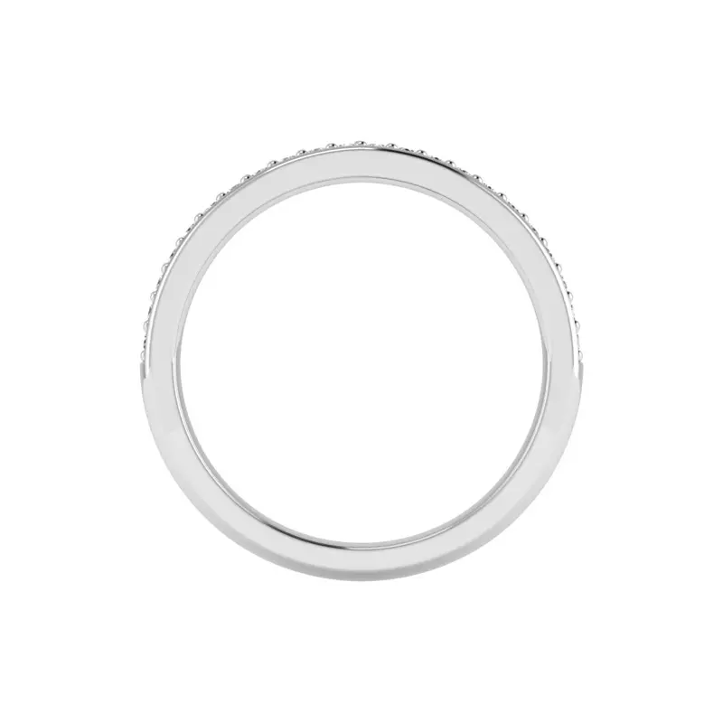 14K White Gold Amy Pave Band