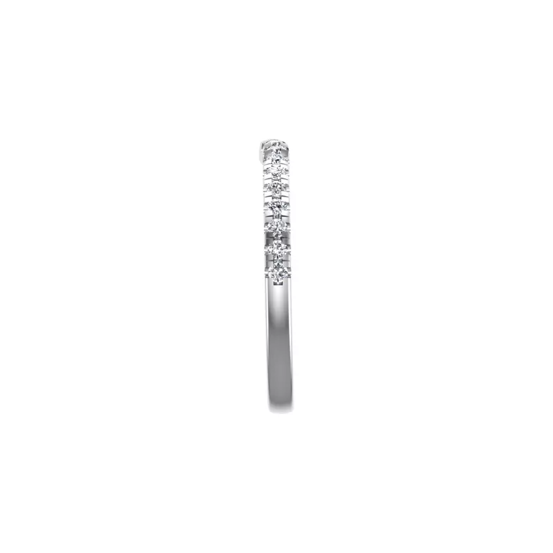 14K White Gold Emerson Pave Band