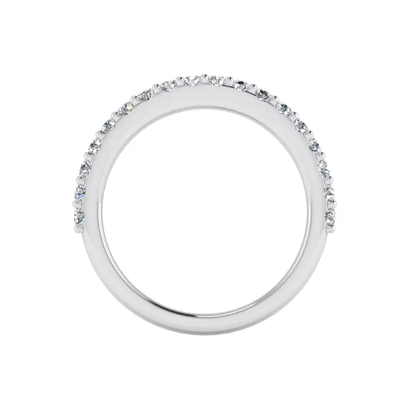 Platinum Alani Pave Band