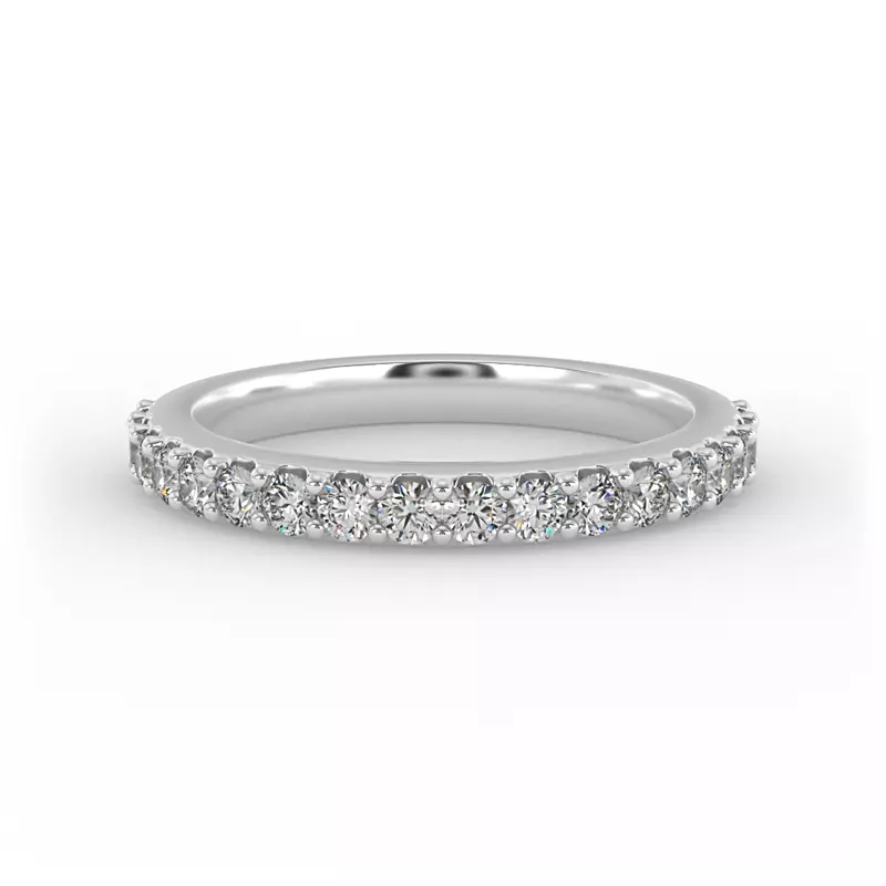 Platinum Alani Pave Band