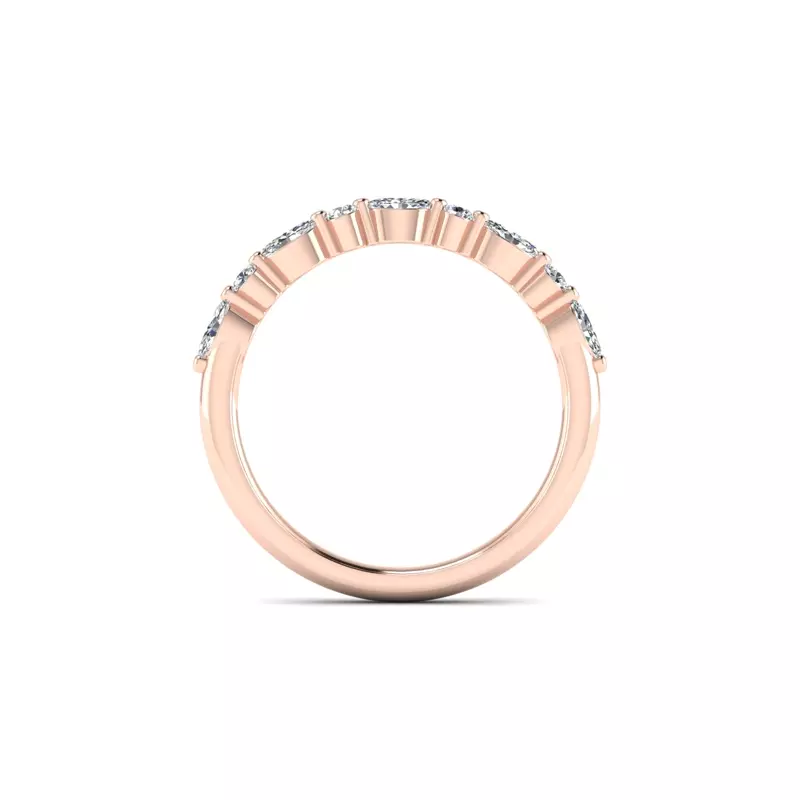 14K Rose Gold Laila Pave Band