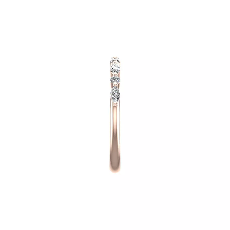 14K Rose Gold Laila Pave Band