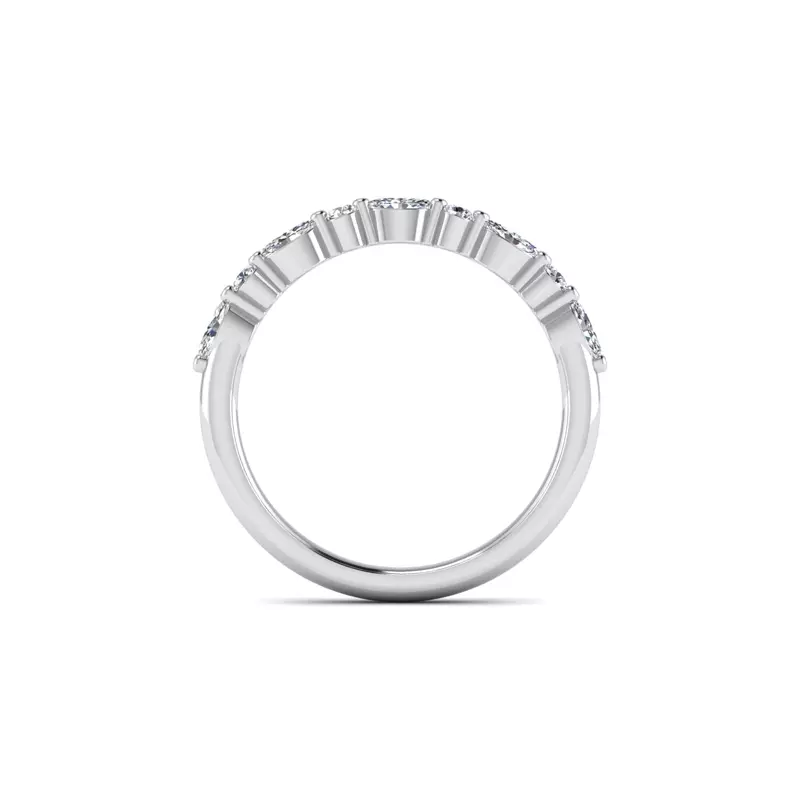 14K White Gold Laila Pave Band