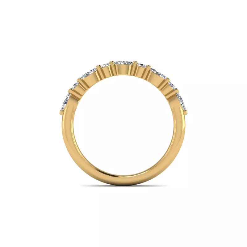 14K Yellow Gold Laila Pave Band