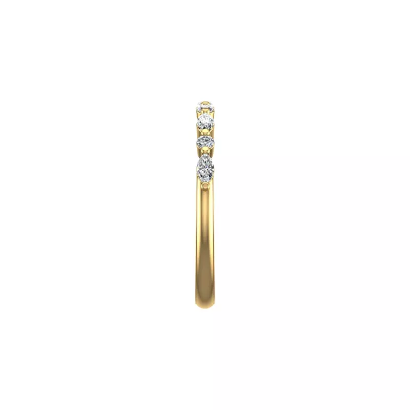 14K Yellow Gold Laila Pave Band