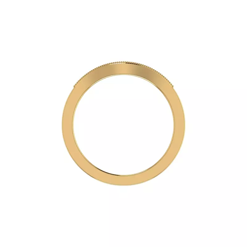 14K Yellow Gold Lauren Pave Band