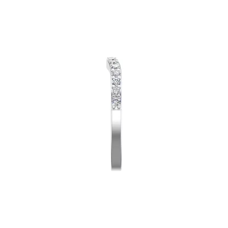 14K White Gold Margot Pave Band