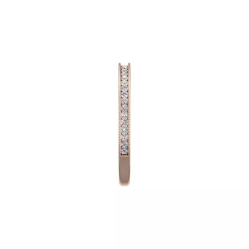 14K Rose Gold Adelyn Pave Band