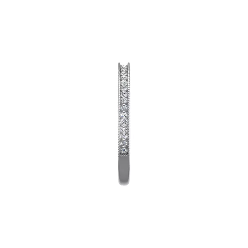 Platinum Adelyn Pave Band