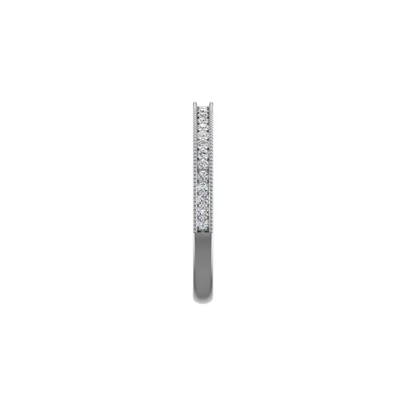 14K White Gold Zuri Pave Band
