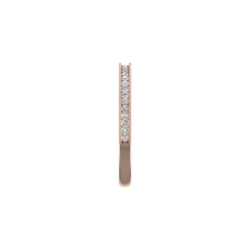 14K Rose Gold Brooke Pave Band